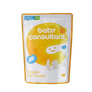 宝贝顾问韩国进口添加大米胚芽粉磨牙米饼原味不添加食用盐20*3包