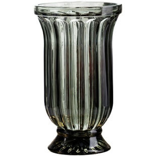 特大号欧式GASTLE城堡浮雕玻璃花瓶 客厅样板间电视柜插花装饰器