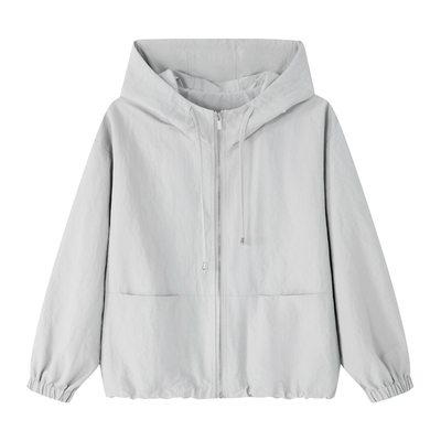 naegvrre小个子连帽短外套慵懒风