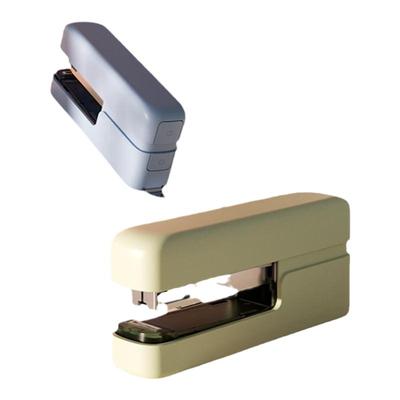 得力订书机平钉纸张堆叠更平整