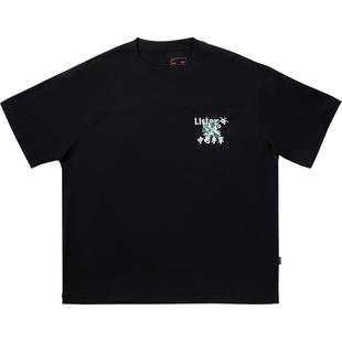 中国李宁T恤男士女士新款情侣上衣夏季休闲运动衣宽松运动服