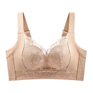 婷美2026春粉底液小胸聚拢内衣提拉防垂调整型收副隐形乳蕾丝文胸