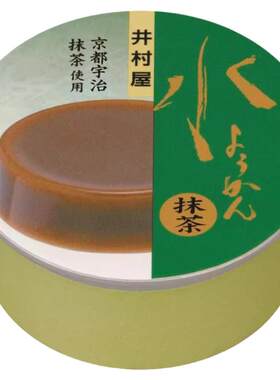 日本羊羹果冻抹茶鸡蛋味红豆沙