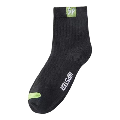 5 Pairs of Men's Cotton Blend Fashionable Low-cut Socks, Com