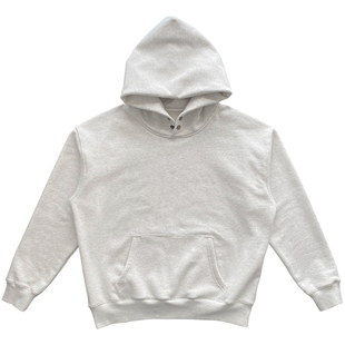 HAMB原创 2025秋冬新品美式复古加绒连帽卫衣男休闲运动短宽版型