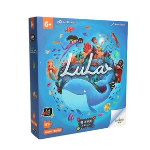 孩可益遇见LULA拼图桌游GIGAMIC正版拼图6岁以上女孩拯救鲸鱼故事