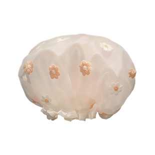 浴帽女防水洗澡专用2025新款双层加大加厚成人女士家用沐浴帽发套