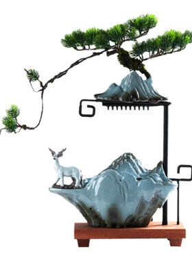 风水书房陶瓷开业礼品雾化加湿器