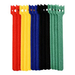 50条电线魔术贴理线带数据线收纳整理电源线捆绑带扎带缠绕绑线带