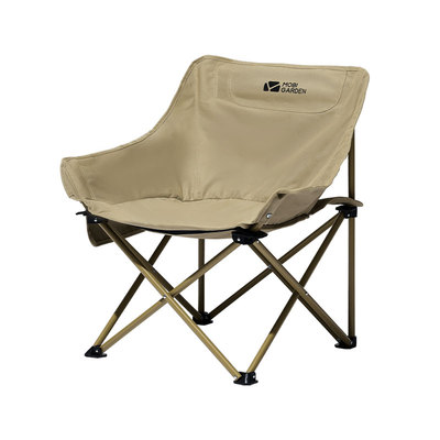 牧高笛月亮椅露营宽大舒适折叠椅