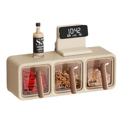 厨房壁挂式调料盒食品级