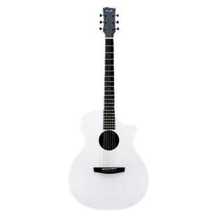 【圣诞礼物】恩雅X0冰川白民谣吉他41寸高颜值初学者男女旅行款