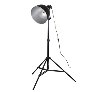 绘岳美术静物写生灯2.8m高端加厚美术静物写生灯黑色落地素描灯深口打光灯素描照灯聚光灯拍摄投影灯绘画灯台