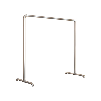 晾衣架单杆钢管置地结实室内促销