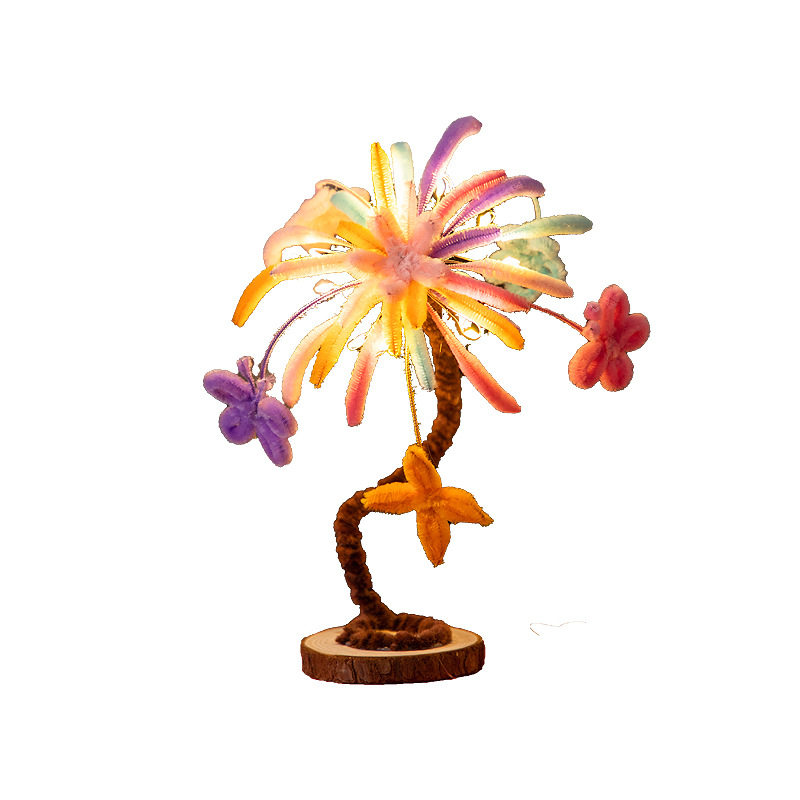 烟花扭扭棒花束手工diy材料包
