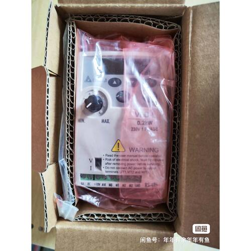询价下单台达变频器VFD002L21A，原装正品，全新未拆封，带包装