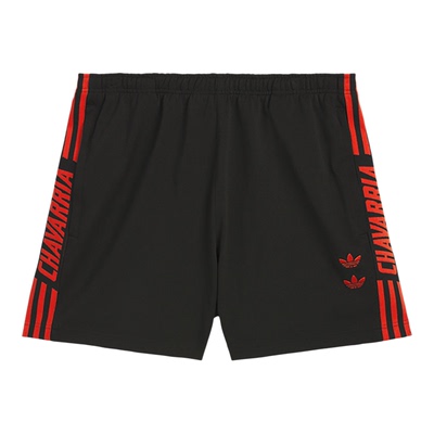 Adidas/阿迪达斯正品三叶草男女同款条纹休闲运动短裤KB7236