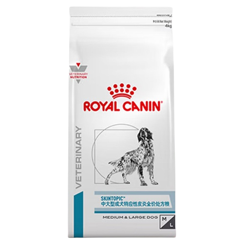 皇家成犬特应性皮炎ST23处方粮中大型犬狗狗敏感皮肤护理狗粮4kg