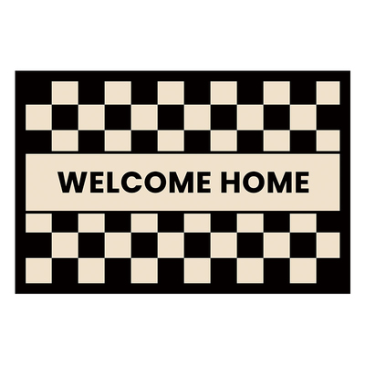 简约黑白入户门地垫丝圈门垫玄关大门口脚垫家用防尘耐磨防滑地毯