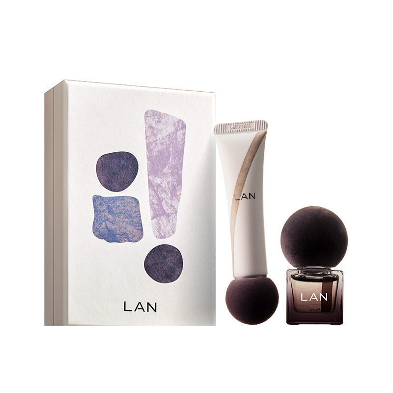 LAN兰琥珀手部护理礼盒滋润精华油5ml+乳15ml