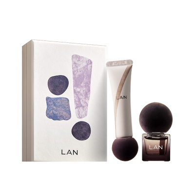 【618抢先购】LAN兰琥珀手部护理礼盒滋润精华油5ml+乳15ml