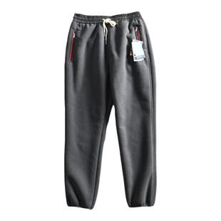 日单设计师线！高克重！俱饱暖！冬季男士摇粒绒厚实运动休闲裤潮