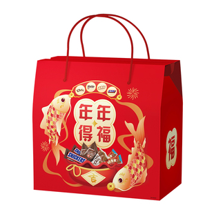 德芙巧克力礼盒884g7袋盒盒美美士力架m豆休闲零食小吃官方旗舰店