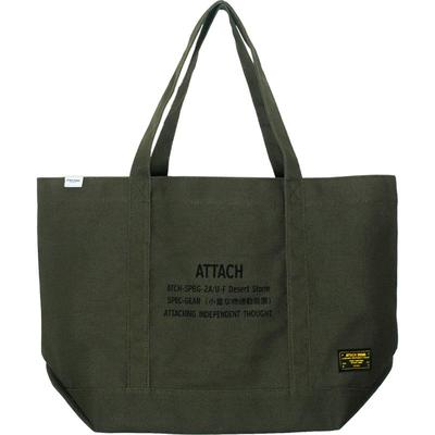 大容量加厚通勤托特帆布包