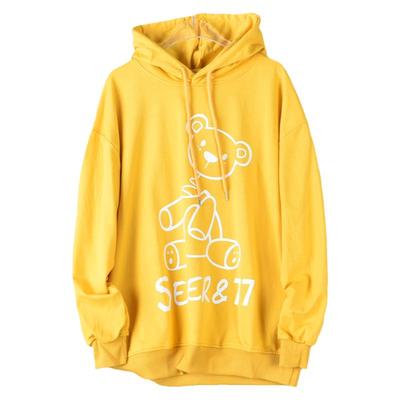 男女生宽松休闲风春秋季连帽卫衣