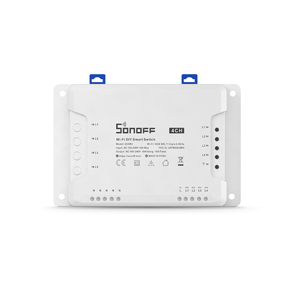 Sonoff 4CHPROR3 易微联四路控制升级版改装件支持RF智能遥控开关