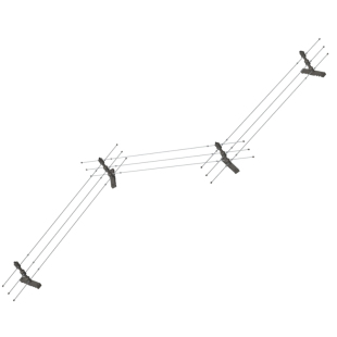 捕鼠电网组件另加长室内户外阳台屋顶围墙遏止侵入阻止顺管线往来