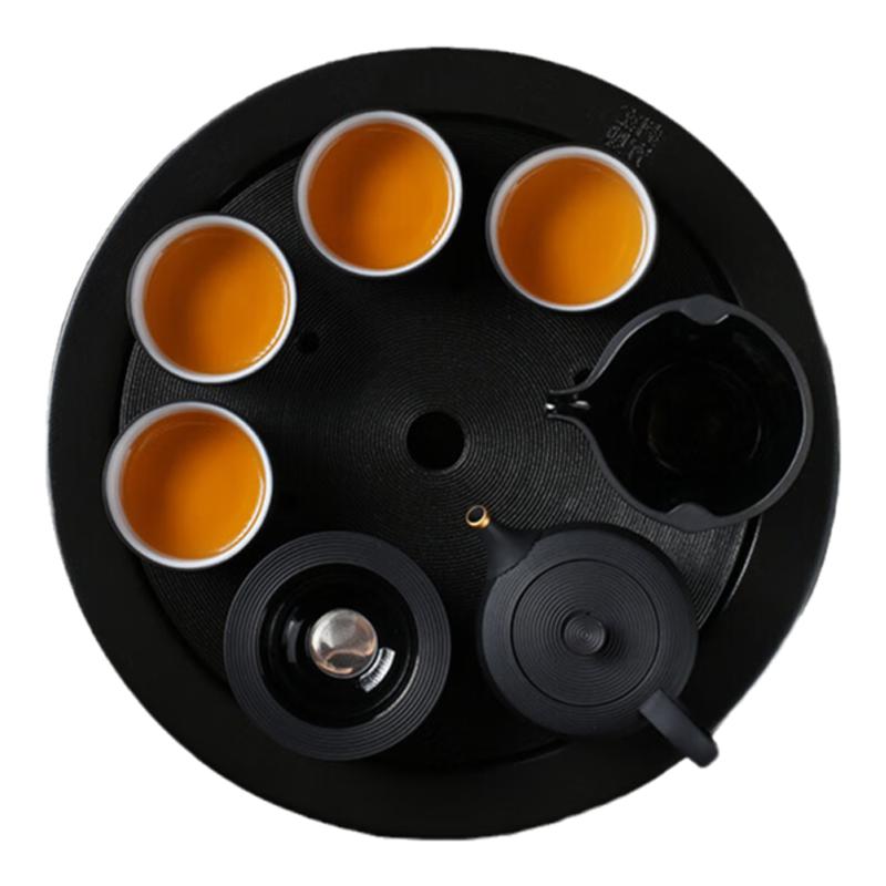 陆宝现代实用艺术高档茶盘茶具