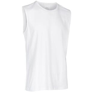 迪卡侬背心男健身春夏打底汗衫无袖运动t恤宽松坎肩外穿短袖SAT1