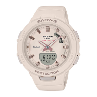 卡西欧手表 BABY-G BSA-B100-4A1/2A/4A2/7A/BGS蓝牙电子运动女表