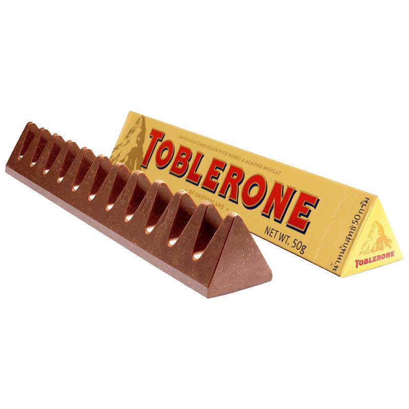 【9月份到期】瑞士三角toblerone牛奶巧克力办公室休闲零食100g