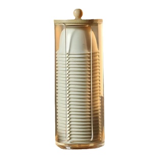 稻壳一次性功夫茶杯耐热品茗杯l带收纳杯架品茶招待喝茶杯高档