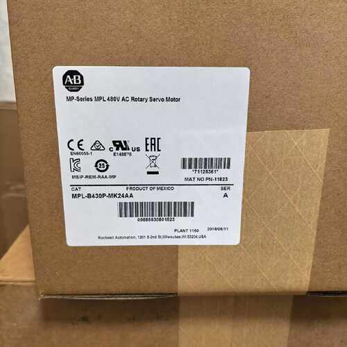 议价AB MPL-B430P-MK24AA MP系列MPL 480V交流伺服电机