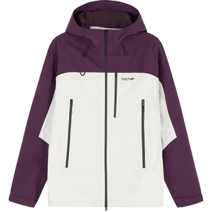 【极刃】探拓户外羽绒三合一冲锋衣男女保暖防风防水徒步登山外套