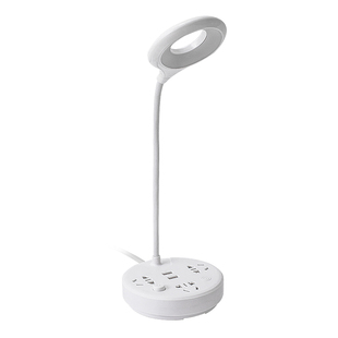 LED夜灯创意台灯家用插座风扇多功能插排读书卧室喂奶床头灯
