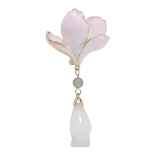 【紫罗兰正版】粉兰胸针国风新潮高档时尚个性胸花别针生日礼物