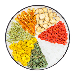 金银花菊花茶枸杞陈皮甘草薄荷凉茶包去火清祛解茶痘毒口臭降火