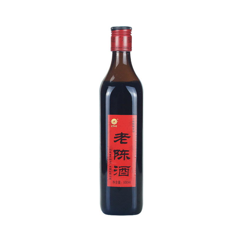 半甜糯米黄酒旦阳牌十年老陈酒