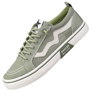 夏天网面透气男鞋夏季网鞋子网眼帆布鞋2026新款潮流男款男士布鞋