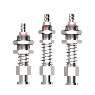 天行大头吸盘金具防转机械手吸盘座支架带缓冲吸杆工业M10气动M12