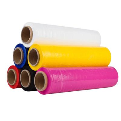 塑料薄膜蓝色缠绕膜彩色打包膜