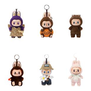 THE MONSTERS 圣诞春万圣Labubu搪胶毛绒公仔挂件Mokoko