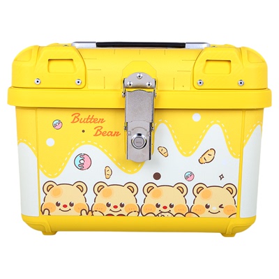 踏板摩托车全新复古尾箱大容量