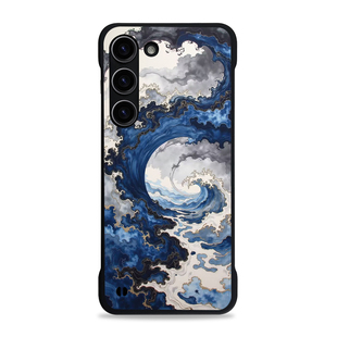 三星s24ultra手机壳无边框s23磁吸充电保护套新款超薄半包散热s22u高级感s21+潮男士适用Galaxys25防摔外后盖