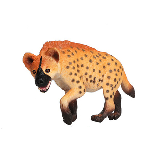 仿真野生动物户外玩具模型獴非洲鬣狗实心幼儿园儿童认知摆件礼物