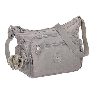 日本直邮Kipling凯浦林多层单肩斜挎中性女包背提包水泥灰KI2531